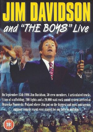 Jim Davidson and 'The Boys' Live's poster