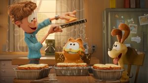 The Garfield Movie's poster
