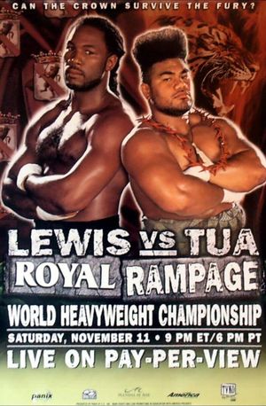 Lennox Lewis vs. David Tua's poster