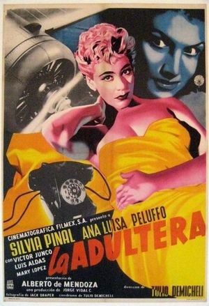 La adúltera's poster