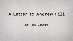 A Letter to Andrew Hill's poster