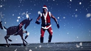 Santa with Muscles's poster