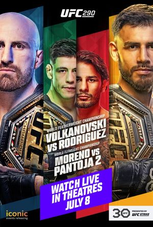 UFC 290: Volkanovski vs. Rodriguez's poster