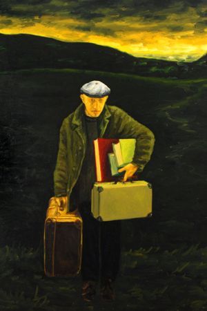 Landscape with Meir Pichhadze's poster