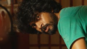 Andhaghaaram's poster