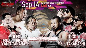 NJPW Road to Destruction 2024: Day 5's poster