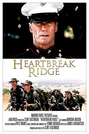 Heartbreak Ridge's poster