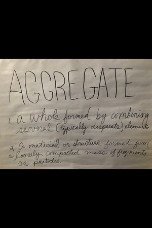 Aggregate's poster