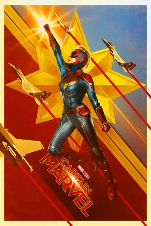 Captain Marvel's poster