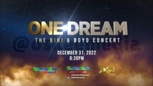 One Dream: The BINI x BGYO Concert's poster