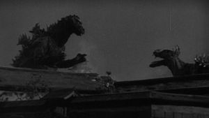 Godzilla Raids Again's poster