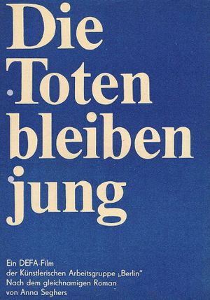 Die Toten bleiben jung's poster