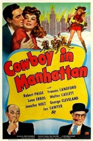 Cowboy in Manhattan's poster
