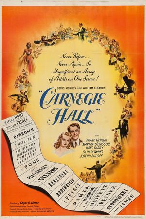 Carnegie Hall's poster