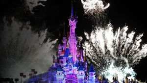 Disney Illuminations Firework Show Disneyland Paris's poster