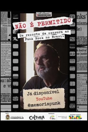 Não é Permitido: um recorte da censura ao Punk Rock no Brasil's poster