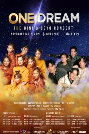 One Dream: The BINI & BGYO Concert's poster