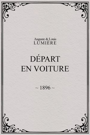 Départ en voiture's poster