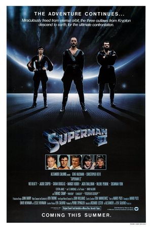 Superman II's poster
