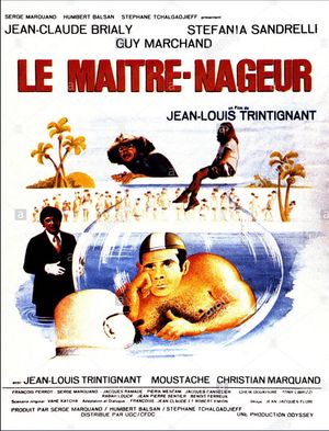 Le maître nageur's poster