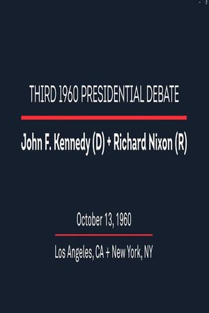 1960 Third Presidential Debate's poster