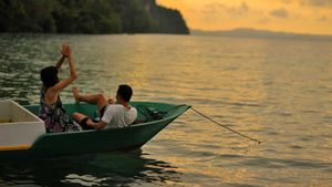 Someone's Wife in the Boat of Someone's Husband's poster
