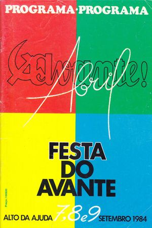 Festa do Avante! 1984's poster