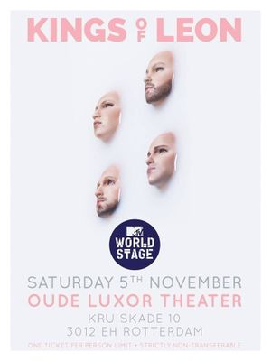 Kings of Leon Rotterdam's poster