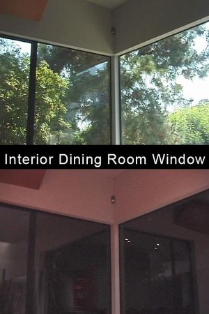 Interior Dining Room Window's poster