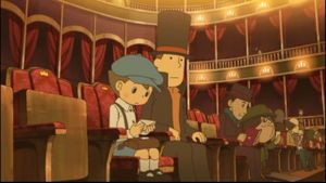 Professor Layton and the Eternal Diva's poster