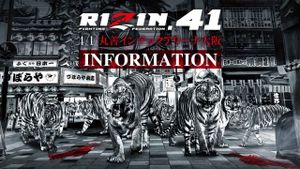 RIZIN 41's poster