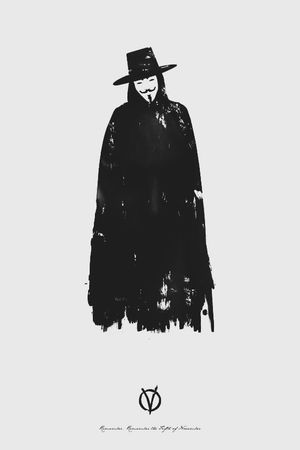 V for Vendetta's poster