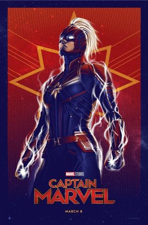 Captain Marvel's poster