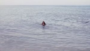 Hot Beach Babe Aims to Please's poster