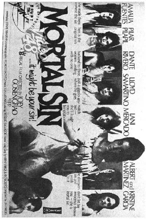 Mortal Sin's poster