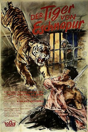 The Tiger of Eschnapur's poster