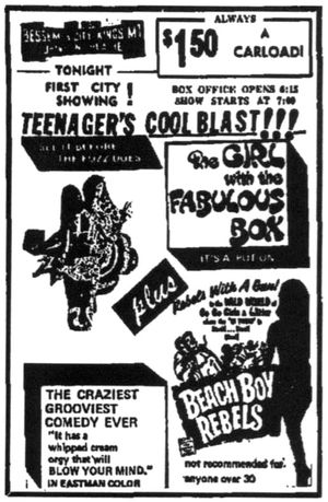 The Girl with the Fabulous Box's poster