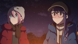 Laid-Back Camp Movie's poster