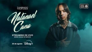 Natanael Cano: Tumbado Tour 2024's poster