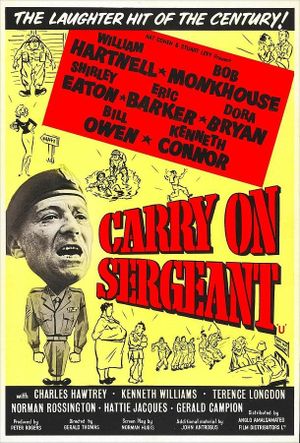Carry on Sergeant's poster