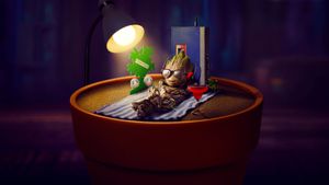 Groot's First Steps's poster