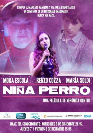 Niña perro's poster