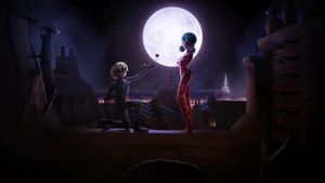 Miraculous: Ladybug & Cat Noir, the Movie's poster
