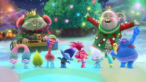 Trolls Holiday's poster
