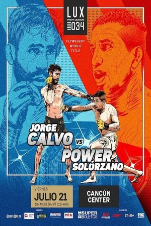LUX Fight League 34's poster