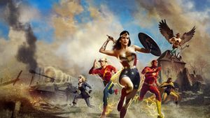 Justice Society: World War II's poster