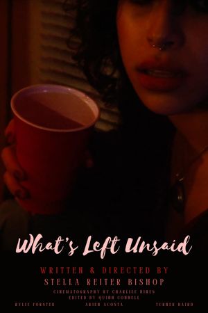 What's Left Unsaid's poster