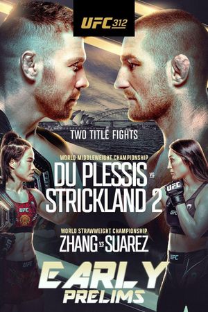 UFC 312: Du Plessis vs. Strickland 2's poster