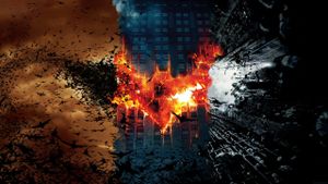 The Fire Rises: The Creation and Impact of The Dark Knight Trilogy's poster