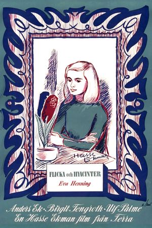 Girl with Hyacinths's poster